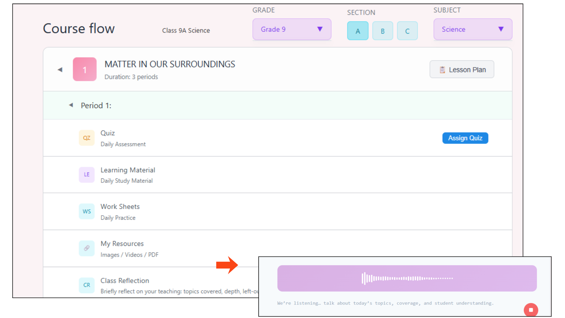 Integration with Course Flow